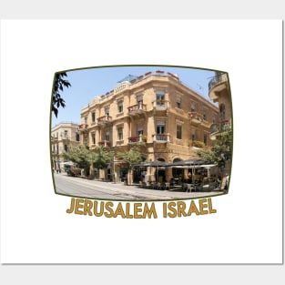 Israel, Jerusalem. Jaffa Road Café Posters and Art